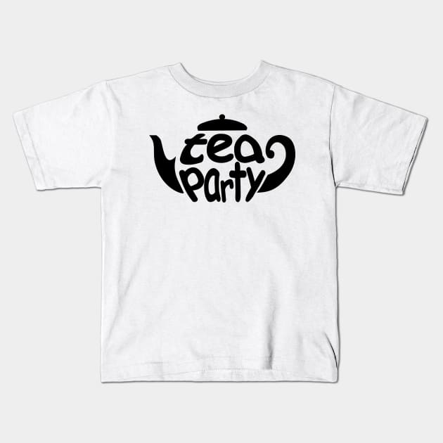 Boston Tea Party Kids T-Shirt by denip